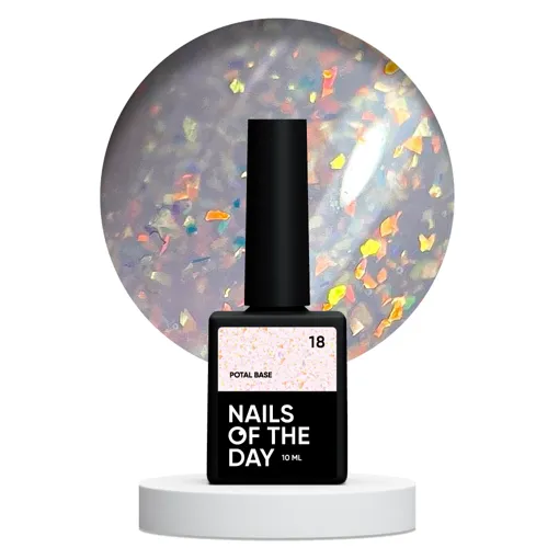 База з поталлю, 10 мл №18 Potal Base NAILSOFTHEDAY