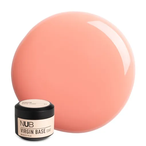 NUB VIRGIN Base Основа камуфлююча каучукова під гель-лак 30мл №03
