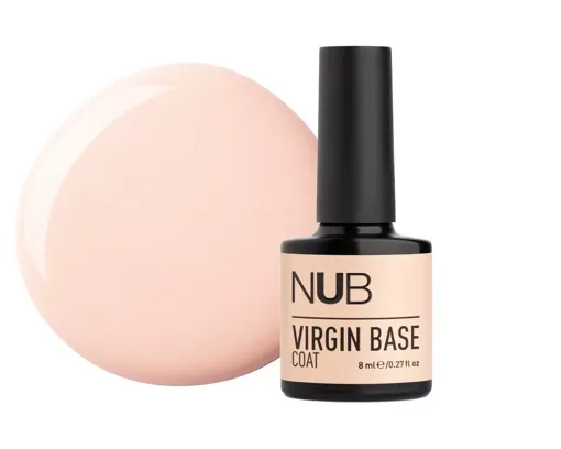 NUB VIRGIN Base Основа камуфлююча каучукова під гель-лак 8мл №08