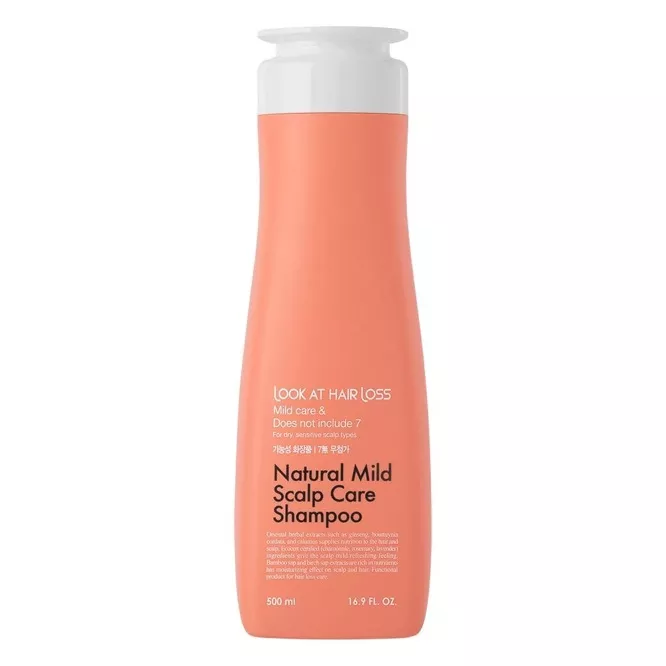 DAENG GI MEO RI LOOK AT HAIR LOSS Natural Mild Scalp Care Shampoo Шампунь проти випадіння для чутливої шкіри голови, 500мл