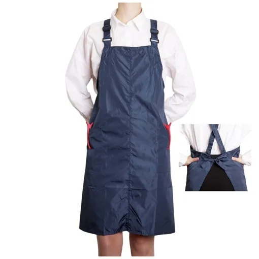 Фартух прогумований на зав`язках (синій) BX98023 PROLine