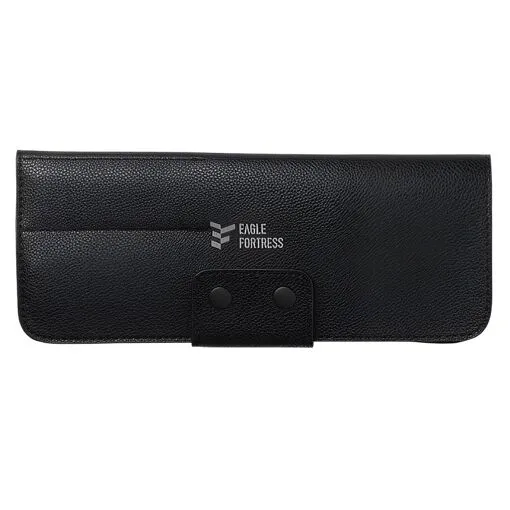 Набір карбонових гребінців для барберів "Eagle Fortress" (4 шт + чохол) JF012 PROLine