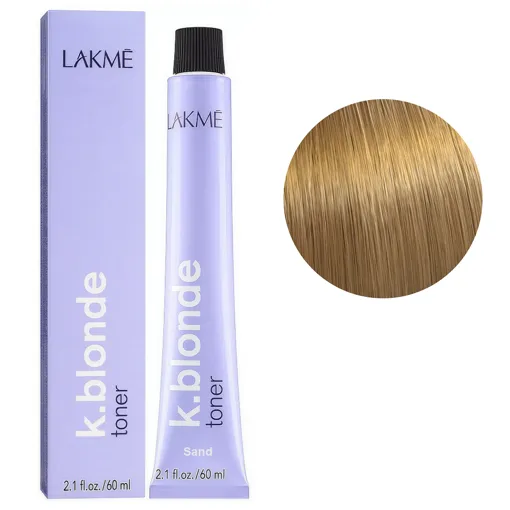 Тонер для світлого волосся SAND (Пісочний), 60 мл 41171 Toner K.BLONDE LAKME