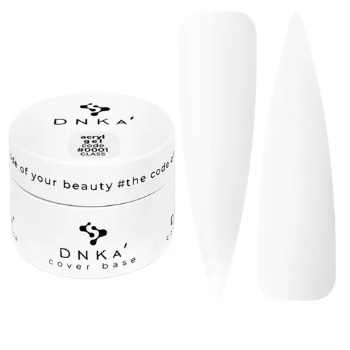 DNKa Acryl Gel Акрил-гель 30ml  №01 Glass (прозорий) БАНОЧКА