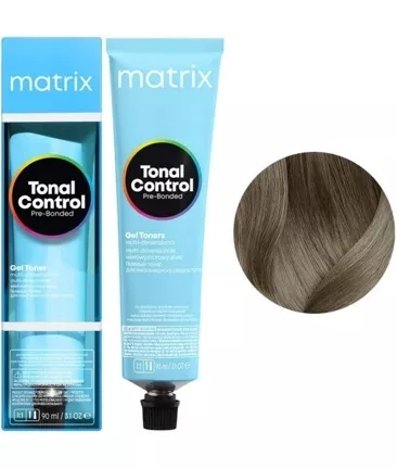 6A світлий попелястий шатен Гелевий тонер на кислотній основі для волосся, без вмісту аміаку, 90мл Tonal Control MATRIX