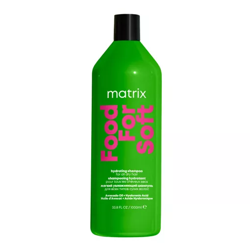 Шампунь для зволоження волосся, 1000 мл Hydrating Shampoo Food For Soft Total Results MATRIX