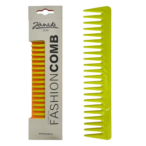 Гребінь для волосся ( колір: Жовтий ) YELLOW Styling Comb FASHION COMB Janeke