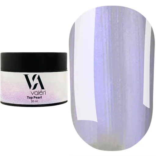 VALERI Pearl Top Фініш для гель-лаку 30 мл 