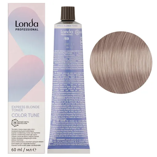 /69 фіолетовий сандре Експрес-тонер для тонування блонду, 60 мл Express Blonde Toner COLOR TUNE Londa Professional