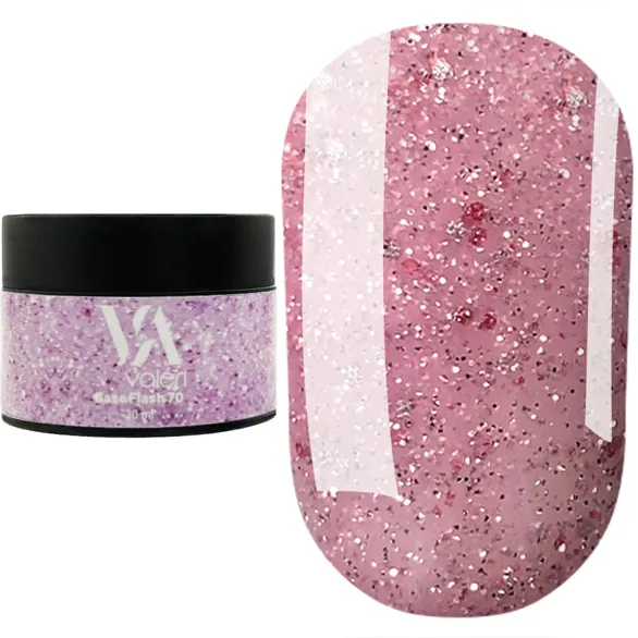 VALERI Flash  Base  Основа камуфлююча для гель-лаку 30мл №70