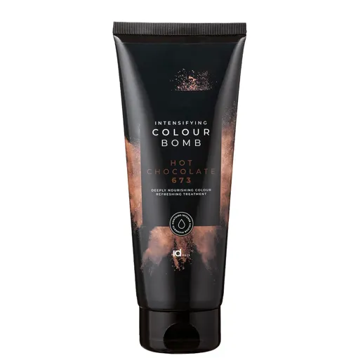 673 Тонувальний бальзам, 200 мл HOT CHOCOLATE Colour Bomb IdHAIR