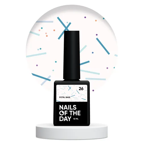 База з поталлю, 10 мл №26 Potal Base NAILSOFTHEDAY