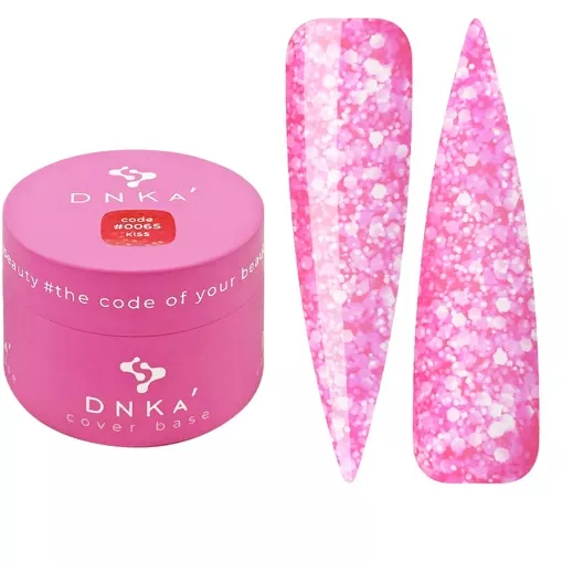 DNKa Cover  Base  Основа камуфляжна для гель-лаку 30мл  №65 Kiss