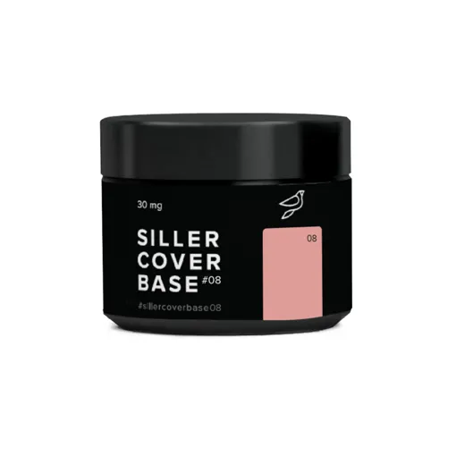 Основа камуфлююча, 30 мл №008 Темно-персиковий Cover Base SILLER Professional   