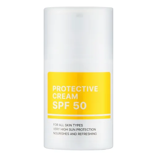 Крем сонцезахисний з SPF50, зволожуючий для обличчя PROTECTIVE CREAM SPF50, 50 мл KODI Professional 