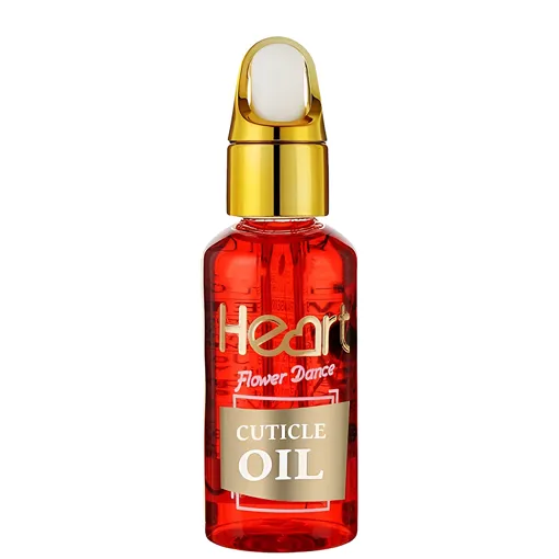 Олія для кутикули з квітами (аромат: Яблуко) Lady in Red, 50 мл CUTICLE OIL Heart 