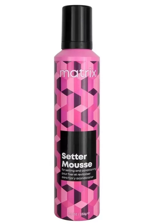 MATRIX  Styling Setter Mousse  Мус для фіксації форми та надання об`єму волоссю  232 г 
