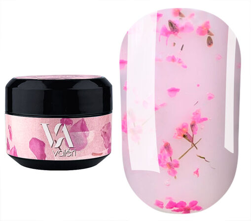 VALERI Flower Gel Гели з сухоцвітами 5 мл №3 Рожевий
