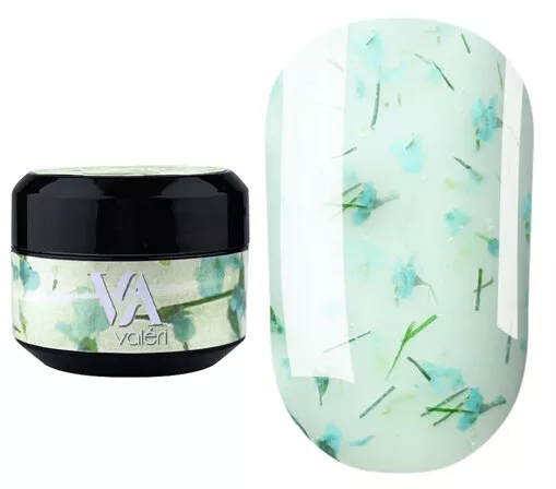 VALERI Flower Gel Гели з сухоцвітами 5 мл №6 Зелений