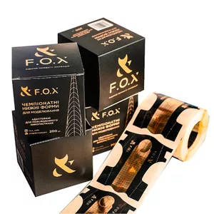 F.O.X Champ Nail Form Форми для нарощування 200шт Чемпіонатні