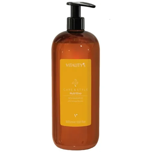Шампунь для сухого або дуже чутливого волосся, 1000 мл Rich Shampoo Nutritivo Care&amp;Style Vitality`s