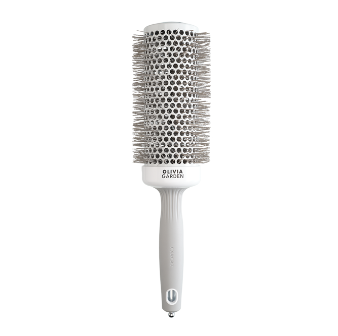 Браш D=55 EXPERT BLOWOUT SPEED Wavy Bristles White&amp;Grey ID2027 Olivia Garden