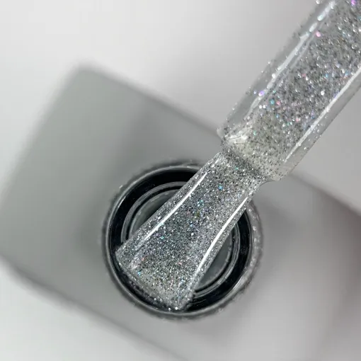 Топ голограмний світловідбиваючий, 10 мл №01 Cruch Top SAGA Professional 