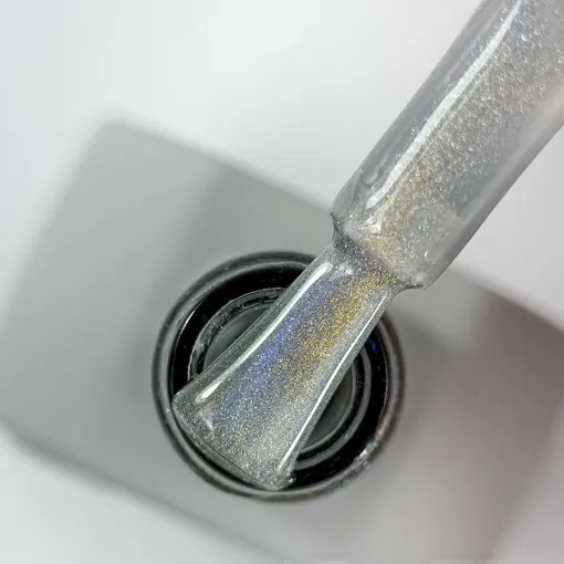 Топ голографічний з ефектом призми та котячого ока, 10 мл №03 Cruch Top SAGA Professional 