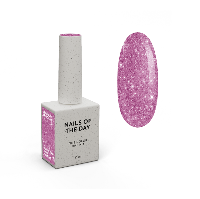 Гель-лак світловідбиваючий, 10 мл APEROL Night Gel Polish NAILSOFTHEDAY 