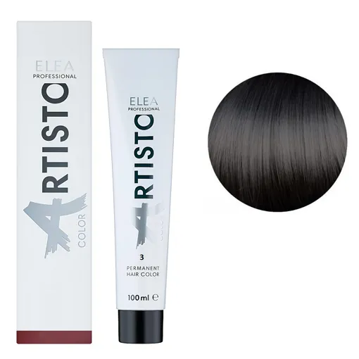 3 Стійка крем-фарба для волосся, 100 мл Permanent Hair Color ARTISTO ELEA Professional