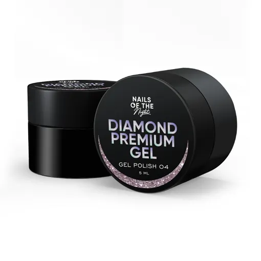 Гель-лак з металевою поталлю, 5 мл №04 Diamond Premium gel &ndash; gel polish NAILSOFTHEDAY 