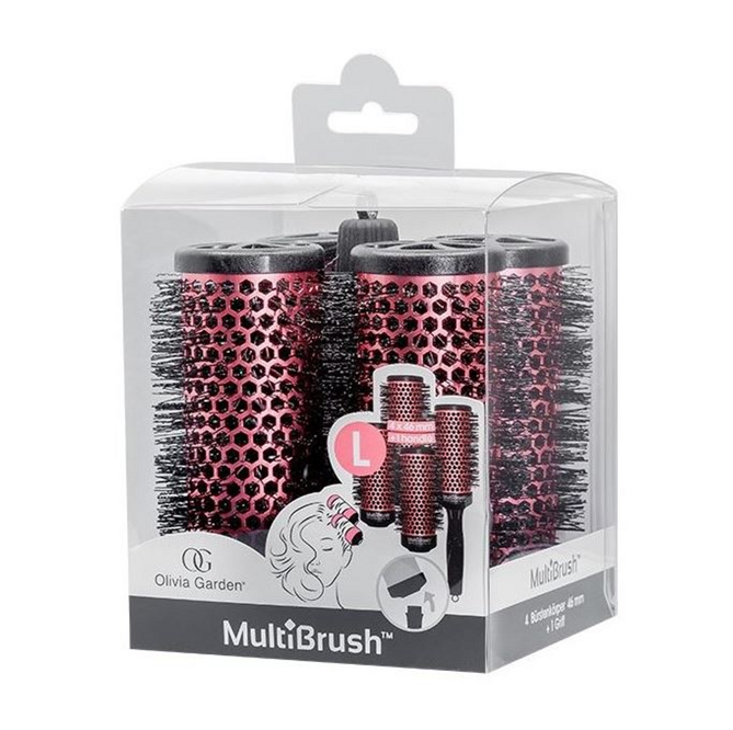Набір брашів MULTIBRUXH ONE SIZE KIT (4 шт зі знімною ручкою) розмір: 46-L Olivia Garden