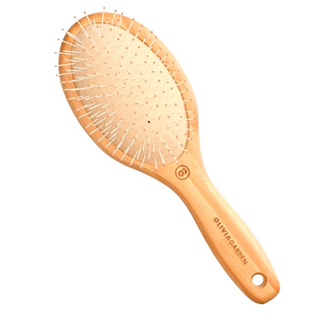  Щітка для волосся бамбукова BAMBOO TOUCH DETANGLE NYLON "М" ID1032 Olivia Garden