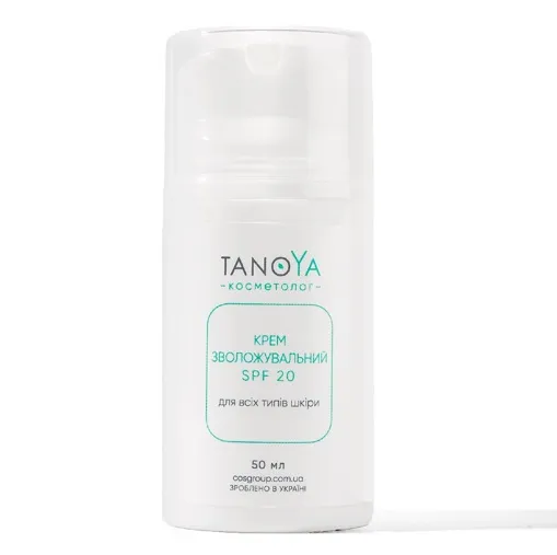Крем зволожувальний для всіх типів шкіри SPF20,  50 мл TANOYA Cosmetolog
