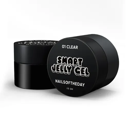 Гель-желе для нарощування нігтів, 15 мл №01 Колір: Прозорий Smart Jelly Gel NAILSOFTHEDAY