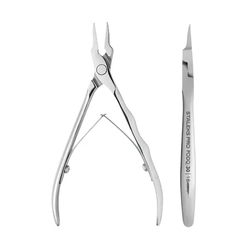 Кусачки подологічні для врослого нігтя (ріжуча частина -18 мм) PODO NP-30-18 STALEKS PRO