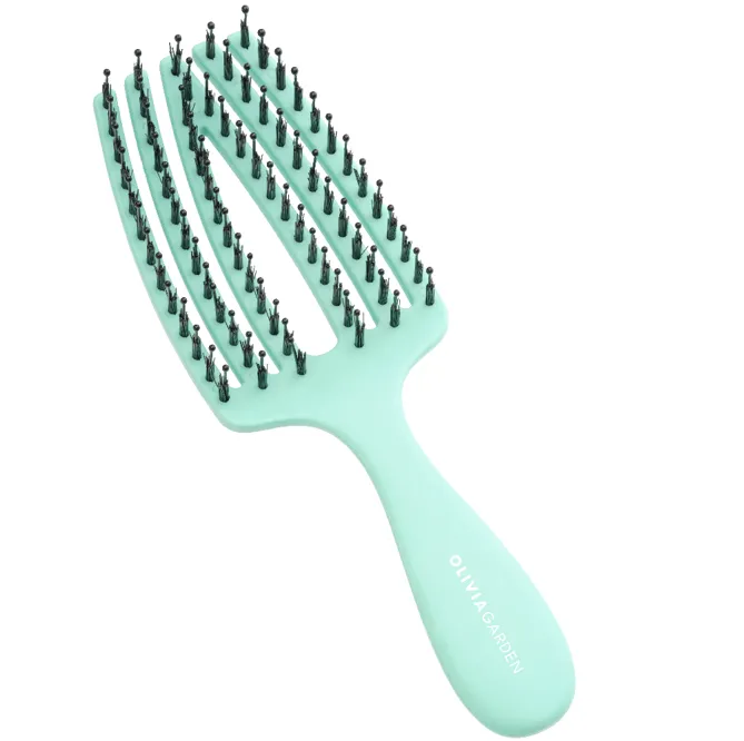 Щітка для волосся дитяча FINGERBRUSH CARE MINI KIDS MINT М`ятна ID1818 Olivia Garden