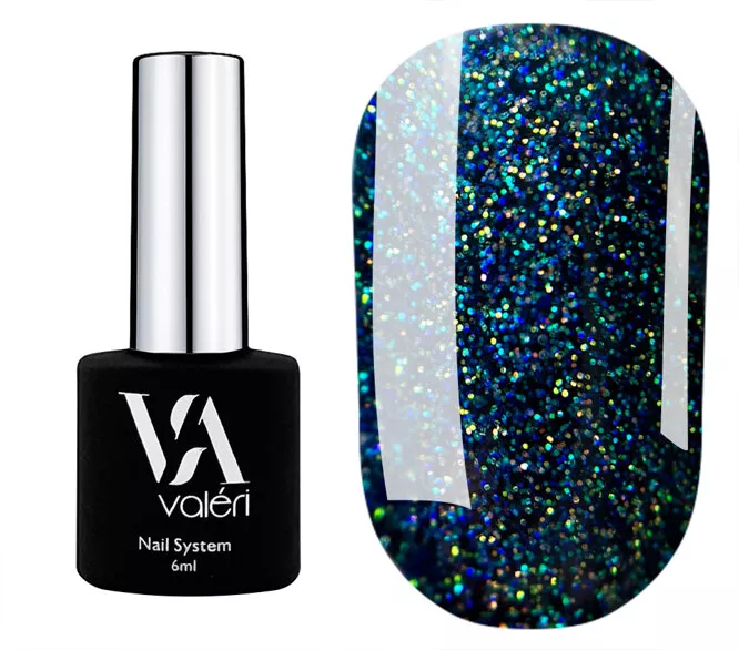 VALERI Galaxy Flash Top Фініш для гель-лаку 6 мл 