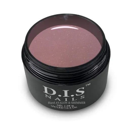 D.I.S.Nails Гель Hard AVALON &amp; SHIMMER з шиммером 28 г