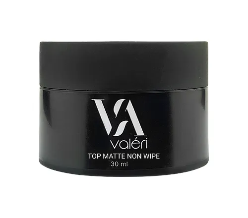 VALERI Matt Top Non Wipe Фініш матовий без липкого шару для гель-лаку 30 мл
