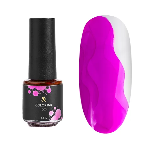 Чорнила для дизайну, 5 мл №003 Колір: Рожевий NEW Ink Color F.O.X