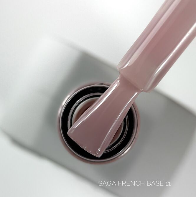База камуфлююча, 9 мл №11 French Base SAGA Professional