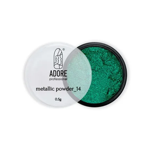 Металева хромована втирка, 0,5 г №14 Metallic Powder ADORE