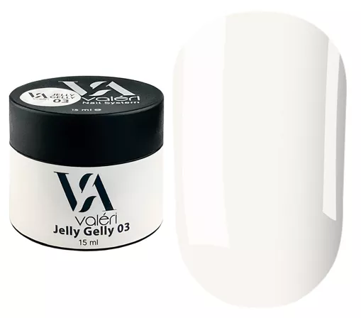 VALERI Jelly Gel Гель-желе для нарощування 15 мл №003 світло бежевий (натуральний)
