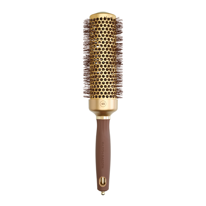 Браш D=45 EXPERT BLOWOUT SPEED Wavy Bristles Gold&amp;Brown ID2171 Olivia Garden 