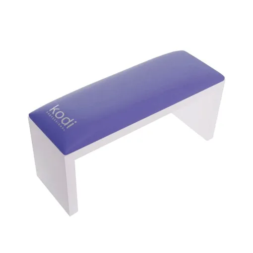 Підлокітник для манікюру на білих ніжках, колір: "Lavander" KODI Professional