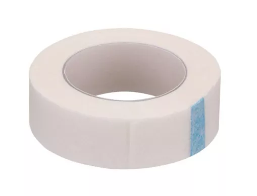 Клейка стрічка для фіксації вій на паперовій основі, розмір 1,25см*900см KODI Professional 