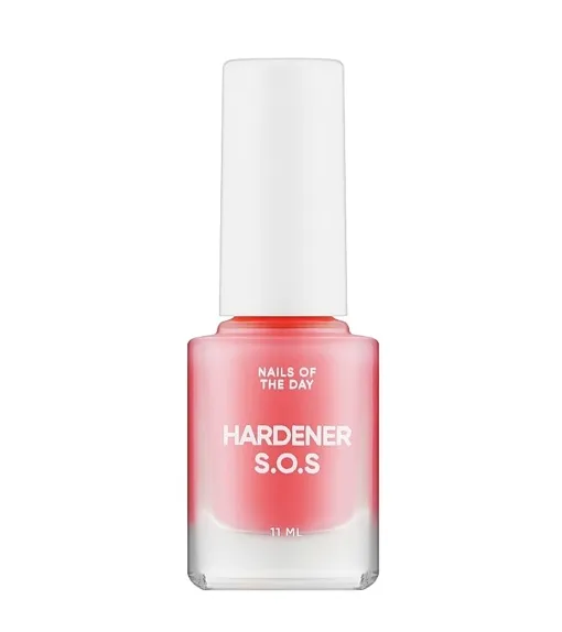 Зміцнювач для нігтів з кальцієм, 11 мл Nail Polish HARDENER S.O.S. NAILSOFTHEDAY