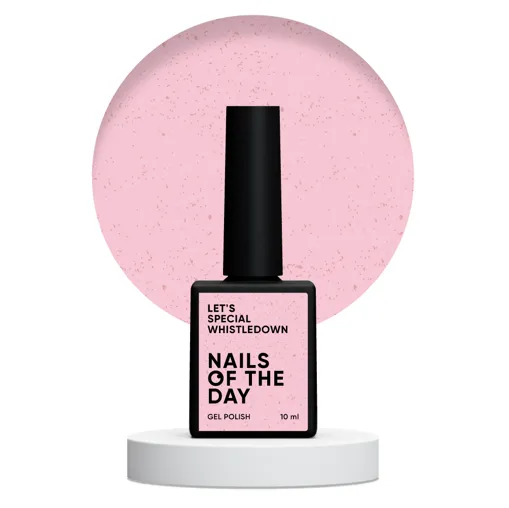 Гель-лак із золотою поталлю, 10 мл Let`s spesial WHISTLEDOWN /№180 Gel Polish NAILSOFTHEDAY 