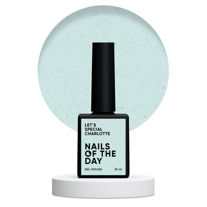 Гель-лак з золотою поталлю, 10 мл Let`s spesial CHARLOTTE /№267 Gel Polish NAILSOFTHEDAY 